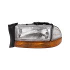 Left Driver Side Headlamp For 98-04 Dodge Dakota, 98-03 Dodge Durango