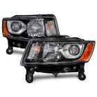 Headlight Set For 14-16 Jeep Grand Cherokee