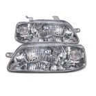 Headlight Lens And Housing Set For 04-08 Chevrolet Aveo