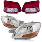 Headlamp Set For 07-12 Toyota Yaris