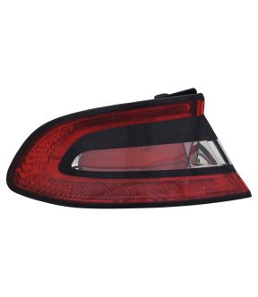 Left Driver Side Tail Light For 13-16 Dodge Dart; CAPA Certified