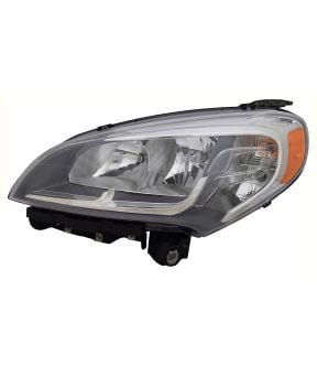 Left Driver Side Headlight For 15-22 Ram ProMaster City; CAPA Certified