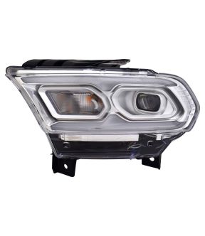 Left Driver Side Headlight For 21-25 Dodge Durango; CAPA Certified