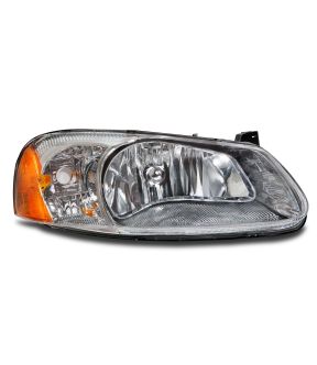 Halogen Headlight Right CAPA For 01-03 Chrysler Sebring Sedan/Coupe 01-06 Dodge Stratus 4-Door Sedan/2001-2003 Convertible/Coupe