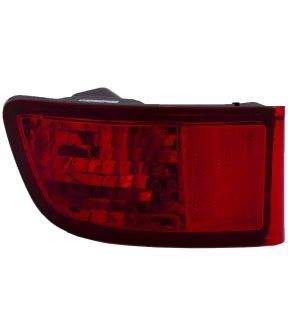 Left Driver Side Reflector For 03-05 Toyota 4Runner; CAPA Certified