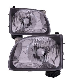 Headlight Set For 01-04 Toyota Tacoma; CAPA Certified