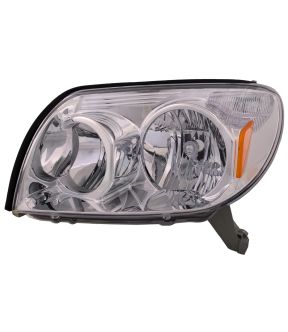 Left Driver Side Headlight For 03-05 Toyota 4Runner; CAPA Certified