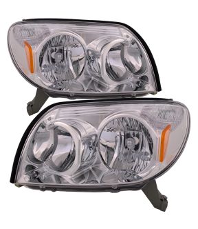 Headlight Set For 03-05 Toyota 4Runner; CAPA Certified