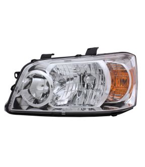 Left Driver Side Headlight For 07 Toyota Highlander; CAPA Certified