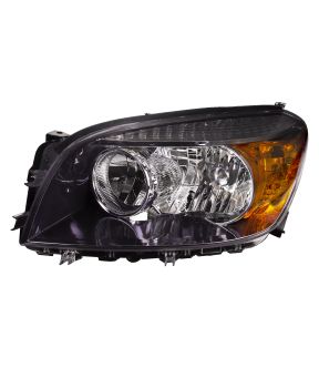 Left Driver Side Headlight For 06-08 Toyota RAV4; CAPA Certified