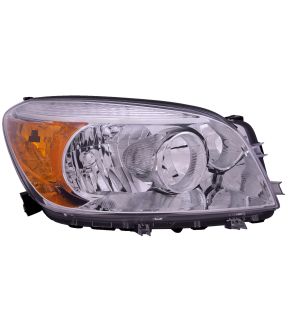 Right Passenger Side Headlight For 06-08 Toyota RAV4; CAPA Certified