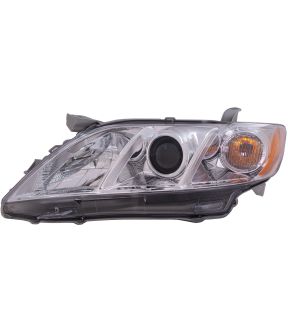 Left Driver Side Headlight For 07-09 Toyota Camry; CAPA Certified