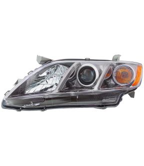 Left Driver Side Headlight For 07-09 Toyota Camry; CAPA Certified