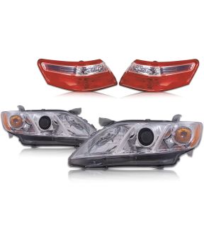 Headlight Set For 07-09 Toyota Camry; CAPA Certified