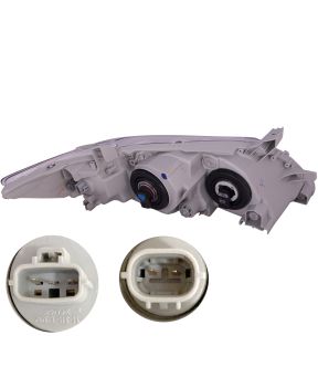 Right Passenger Side Headlight For 07-09 Toyota Camry; CAPA Certified