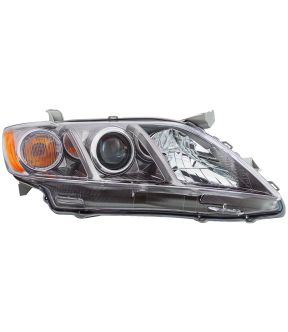 Right Passenger Side Headlight For 07-09 Toyota Camry; CAPA Certified