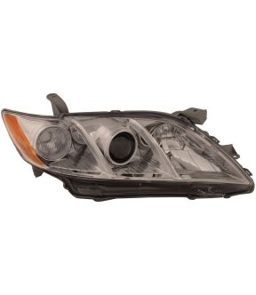 Right Passenger Side Headlight For 07-09 Toyota Camry; CAPA Certified