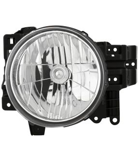 Left Driver Side Headlight For 07-14 Toyota FJ Cruiser; CAPA Certified