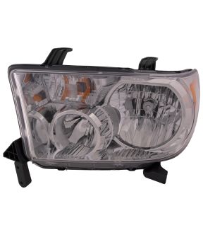 Left Driver Side Headlight For 09-13 Toyota Tundra; CAPA Certified