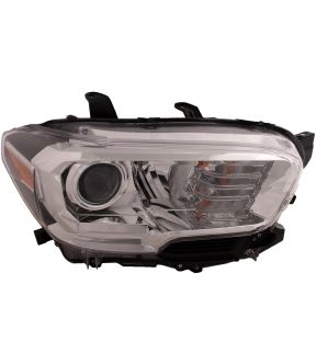Right Passenger Side Headlight For 19-23 Toyota Tacoma; CAPA Certified