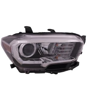 Right Passenger Side Headlight For 18-19 Toyota Tacoma; CAPA Certified