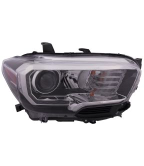 Right Passenger Side Headlight For 15-23 Toyota Tacoma; CAPA Certified