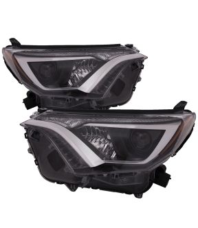 Headlight Set For 16-18 Toyota RAV4; CAPA Certified