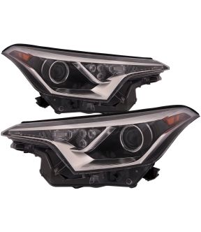 Headlight Set For 18-19 Toyota C-HR; CAPA Certified
