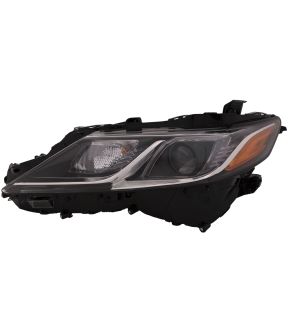 Left Driver Side Headlight For 19-24 Toyota Camry; CAPA Certified