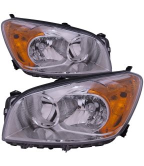 Headlight Set For 09-12 Toyota RAV4; CAPA Certified