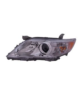 Left Driver Side Headlight For 10-11 Toyota Camry; CAPA Certified