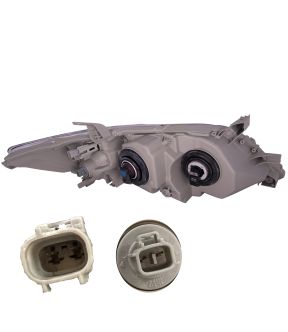 Left Driver Side Headlight For 10-11 Toyota Camry; CAPA Certified