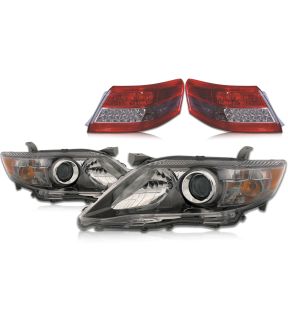 Headlight Set For 10-11 Toyota Camry; CAPA Certified
