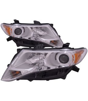 Headlight Set For 09-16 Toyota Venza; CAPA Certified