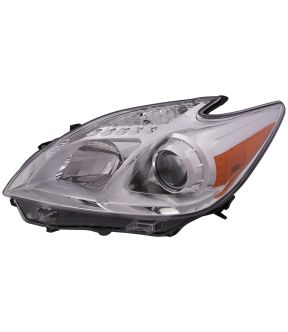 Left Driver Side Headlight For 12-15 Toyota Prius; CAPA Certified