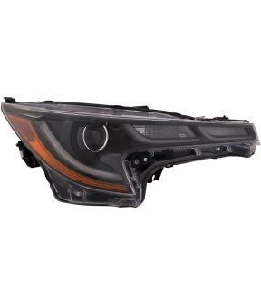 Right Passenger Side Headlight For 20-22 Toyota Corolla; CAPA Certified