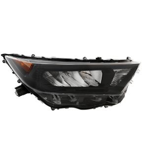 Right Passenger Side Headlight For 19-22 Toyota RAV4; CAPA Certified