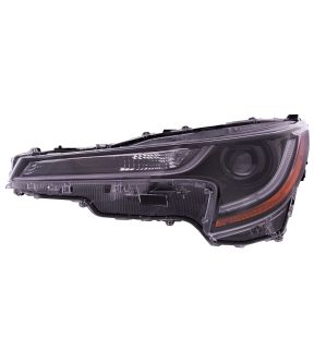 Left Driver Side Headlight For 20-22 Toyota Corolla; CAPA Certified