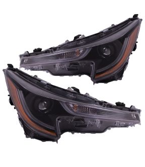 Headlight Set For 20-22 Toyota Corolla; CAPA Certified