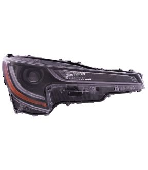 Right Passenger Side Headlight For 20-22 Toyota Corolla; CAPA Certified