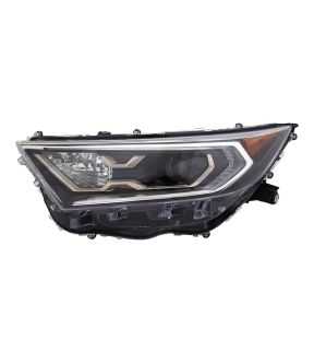 Left Driver Side Headlight For 21 Toyota RAV4 Prime; CAPA Certified