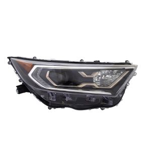 Right Passenger Side Headlight For 21 Toyota RAV4 Prime; CAPA Certified