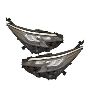 Headlight Set For 24-25 Toyota Sienna; CAPA Certified