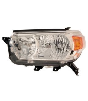 Left Driver Side Headlight For 10-13 Toyota 4Runner; CAPA Certified