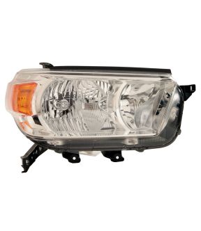 Right Passenger Side Headlight For 10-13 Toyota 4Runner; CAPA Certified