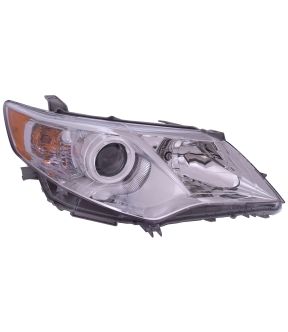 Right Passenger Side Headlight For 12-14 Toyota Camry; CAPA Certified