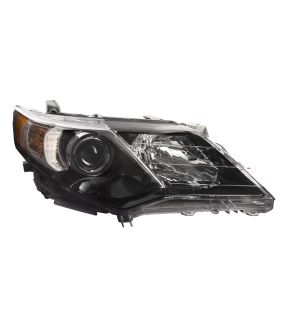 Right Passenger Side Headlight For 12-14 Toyota Camry; CAPA Certified