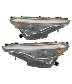 Headlight Set For 22-25 Toyota Corolla Cross; CAPA Certified