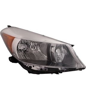 Right Passenger Side Headlight For 12-14 Toyota Yaris; CAPA Certified