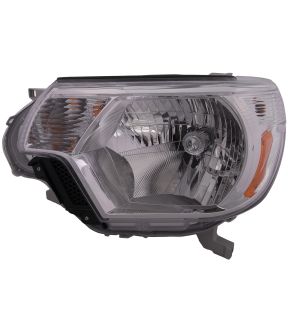 Left Driver Side Headlight For 12-15 Toyota Tacoma; CAPA Certified